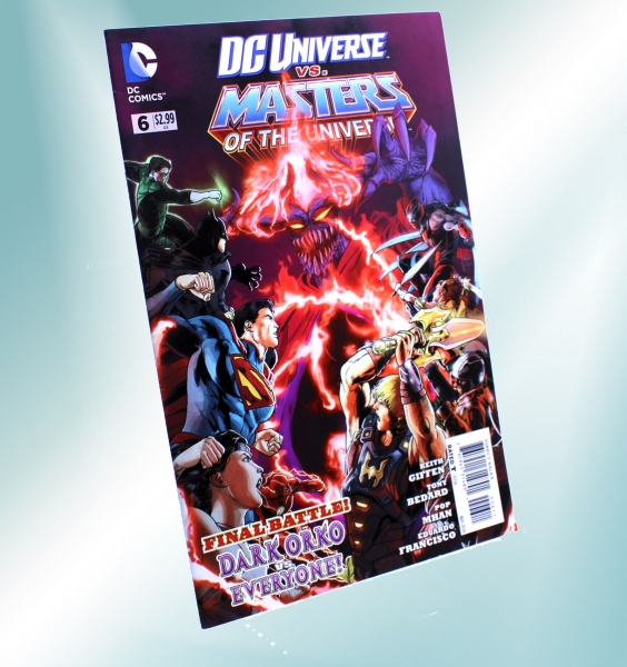 DC Universe vs. Masters of the Universe US-Comic 6: Final battle: Dark Orko vs. Everyone!